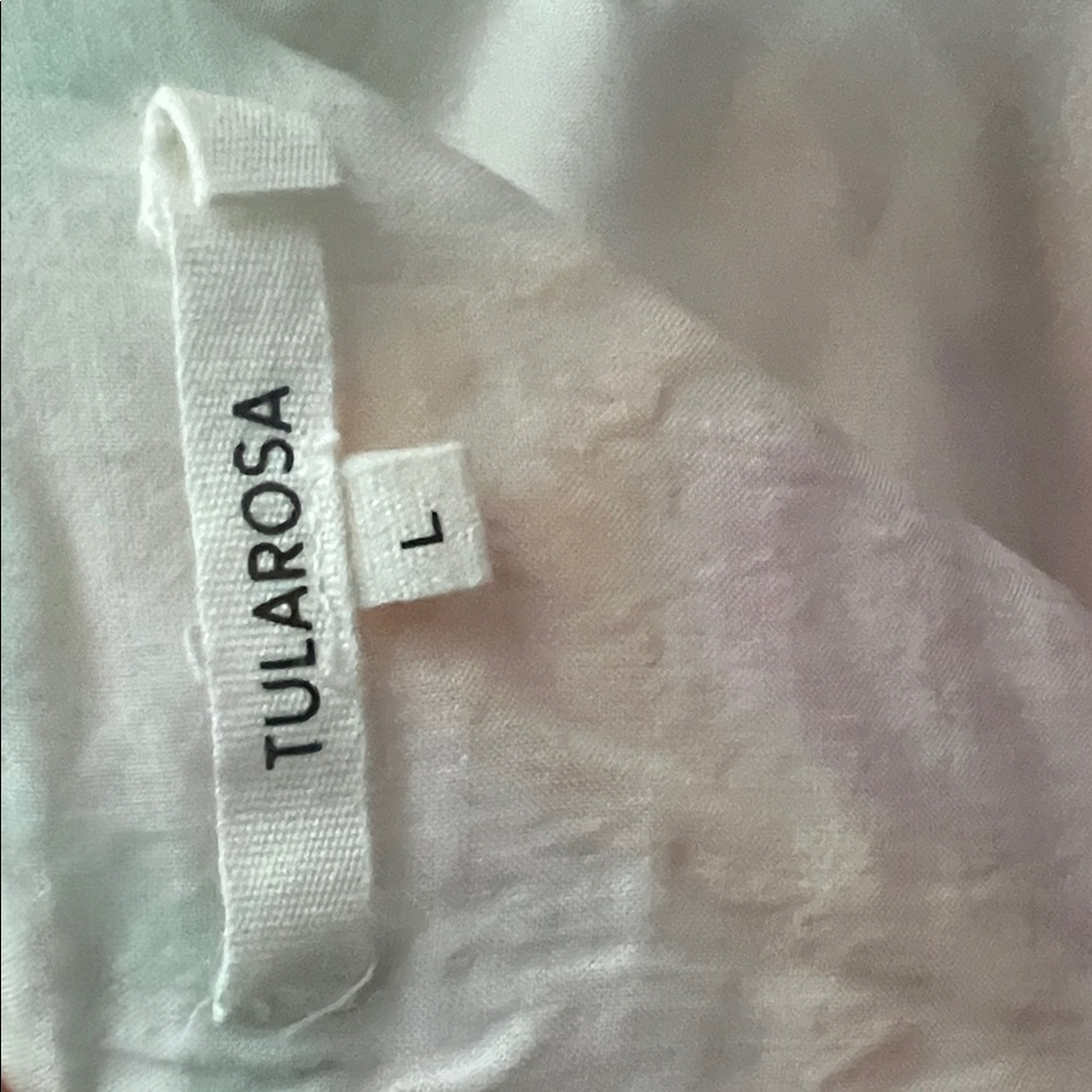 Tularosa Multicolor Wave Pattern Short Sleeve Tee - image 4